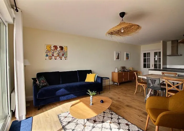 Annonce Professionnelle. Appartement En Rdc Face Mer, 2 Chambres Pour 4 A 6 Personnes Hardelot
